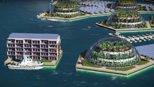 Sắp có thành phố nổi đầu tiên trên thế giới