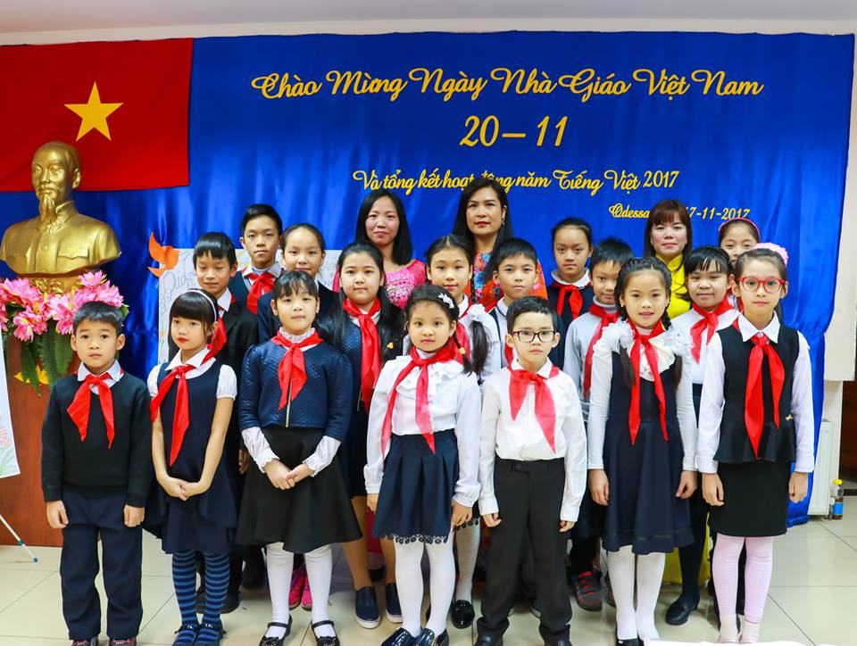 Chào mừng ngày nhà giáo Việt Nam 20/11 tại Odessa
