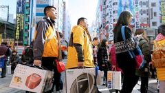 Nới visa cho người châu Á, Nhật đón lượng du khách nước ngoài kỷ lục