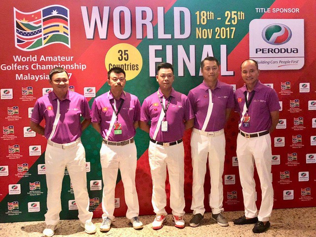 Đội tuyển golf Việt Nam vô địch thế giới tại giải WAGC 2017