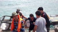 Đảo Phan Vinh, Trường Sa, cấp cứu ngư dân bị tàu lạ bắn