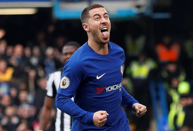 Hazard lập cú đúp, Chelsea ngược dòng thắng Newcastle