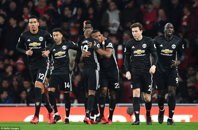 Arsenal 1-3 MU: Cú đúp của Lingard, Pogba nhận thẻ đỏ