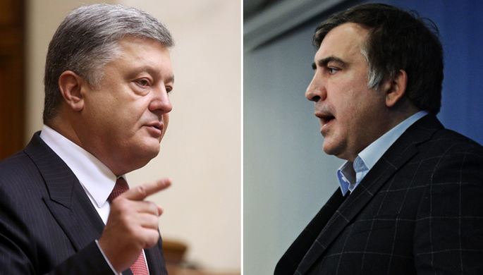 Saakasvili đề nghị gặp Tổng thống Porosenko