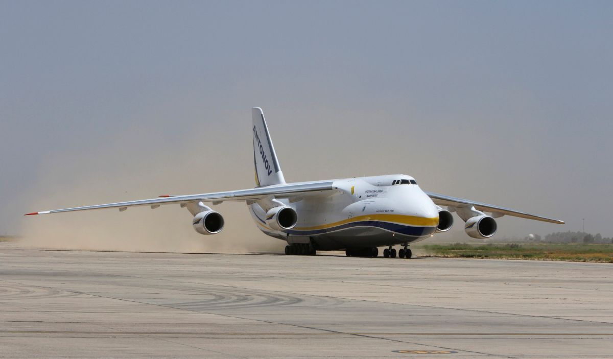 Máy bay An-124 Ucraine sẽ vận chuyển các vệ tinh châu Âu