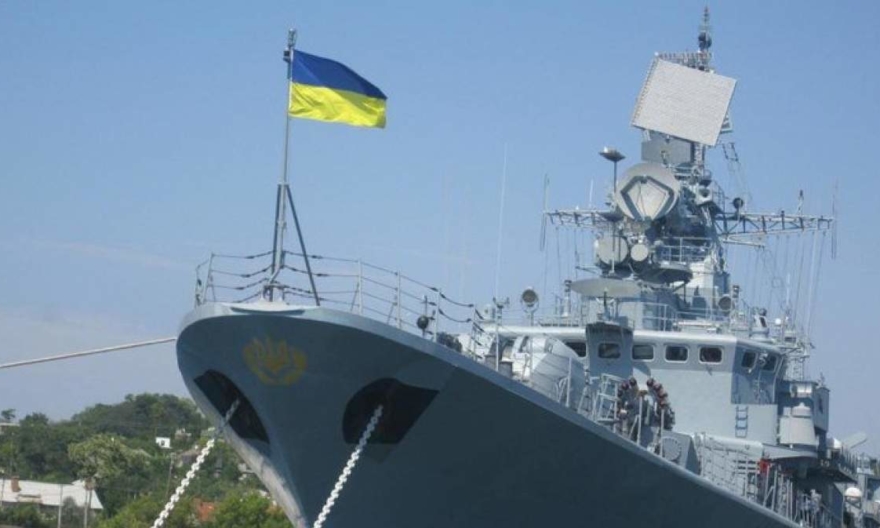 Xuất hiện video ghi hình tàu chiến Ukraine ở Crưm