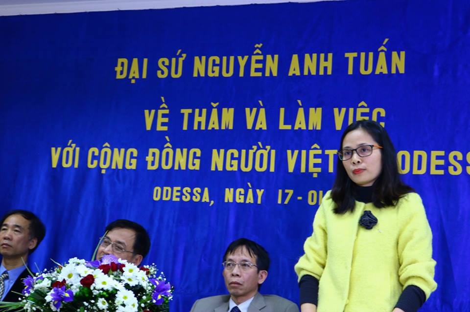 Đại sứ Nguyễn Anh Tuấn về thăm và làm việc với cộng đồng người Việt tại Odessa