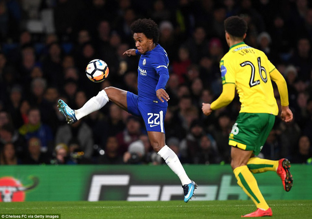 Chelsea giành vé vào vòng 4 FA Cup với chỉ 9 cầu thủ