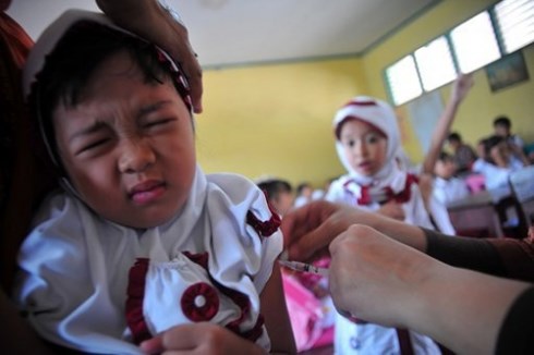 Dịch sởi và suy dinh dưỡng làm 95 người chết ở Indonesia