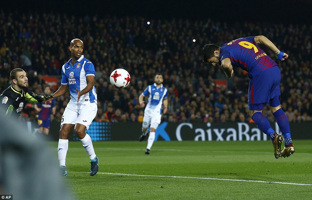 Messi và Suarez ghi bàn, Barcelona tiến vào bán kết Cúp Nhà vua