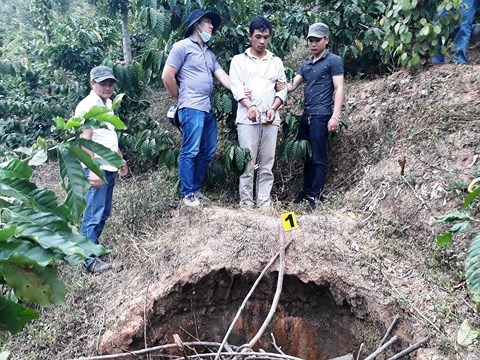 Lâm Đồng: Giết chủ nợ rồi đem xác phi tang trong rẫy cà phê