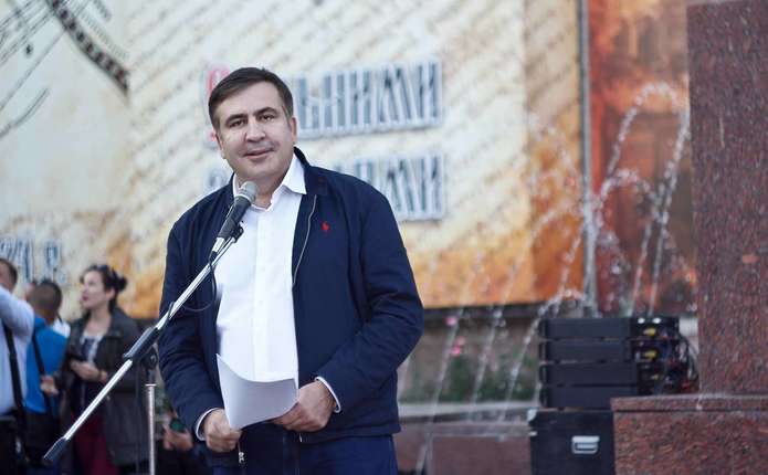 Saakasvili khôi phục lại tuần hành tại Kiev