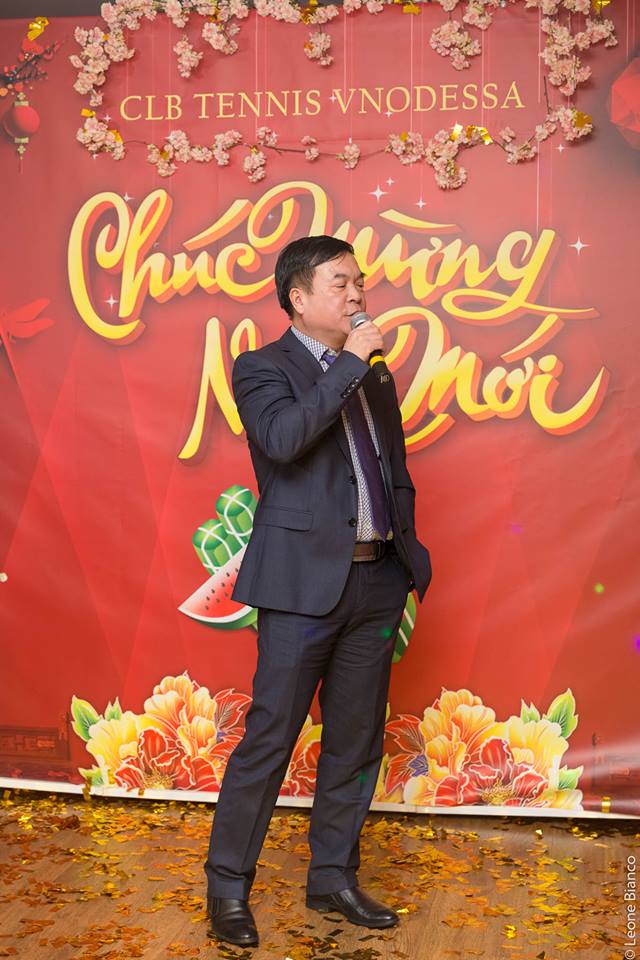 CLB Tennis VNOdessa tổ chức liên hoan, chúc mừng năm mới