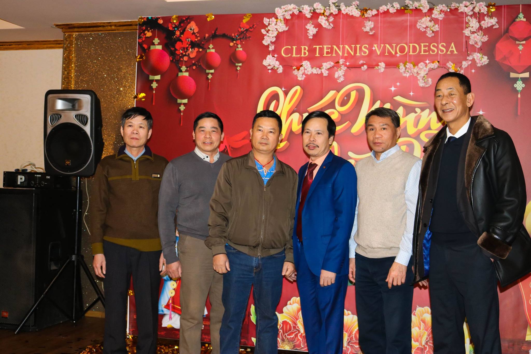 CLB Tennis VNOdessa tổ chức liên hoan, chúc mừng năm mới