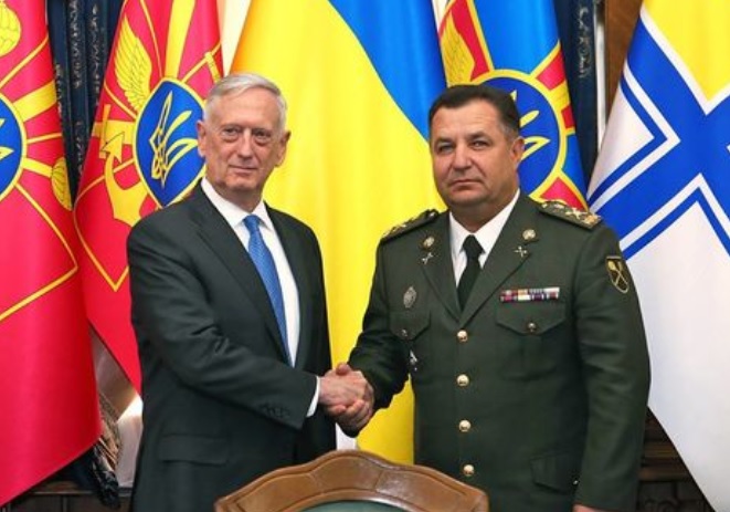 Bộ trưởng quốc phòng Ukraine gặp Bộ trưởng quốc phòng Mỹ tại Washington