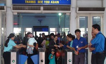 Ngày cao điểm đầu tiên, Ga Sài Gòn đưa 13.500 hành khách về quê