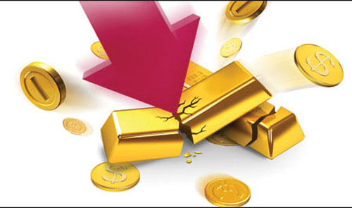 USD tăng vọt, vàng tụt nhanh