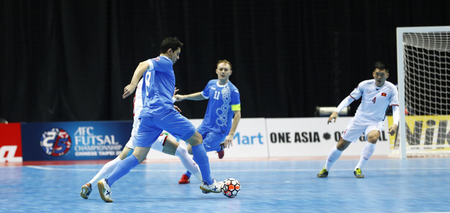 Thua Uzbekistan, đội tuyển futsal Việt Nam dừng bước ở tứ kết giải futsal châu Á