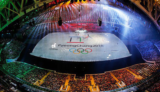 Lễ khai mạc Olympic mùa Đông 2018 hoành tráng, rực rỡ sắc màu