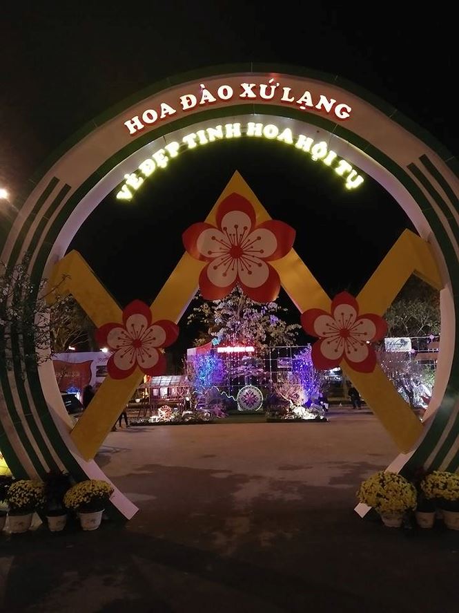 Lễ hội hoa đào xứ Lạng xuân Mậu Tuất lần thứ Nhất, năm 2018