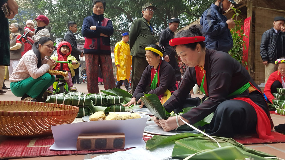 Hà Nội: Hội thi gói bánh chưng tặng người nghèo