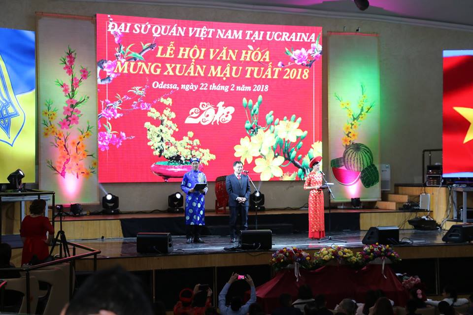 Video: Đại sứ Nguyễn Anh Tuấn phát biểu khai mạc Lễ hội văn hóa mừng xuân Mậu Tuất