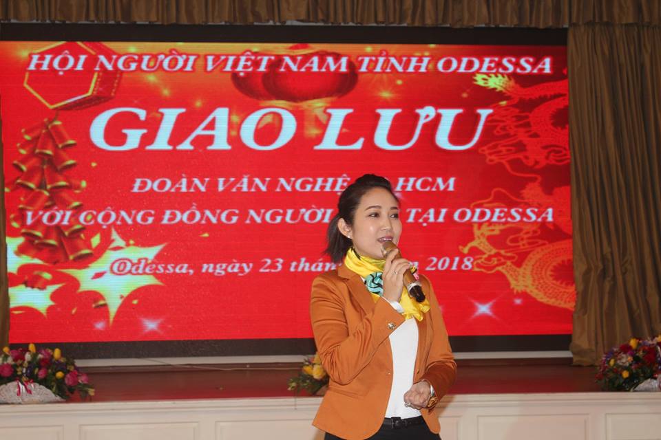 Giao lưu Đoàn nghệ thuật TP. HCM với cộng đồng người Việt tại Odessa