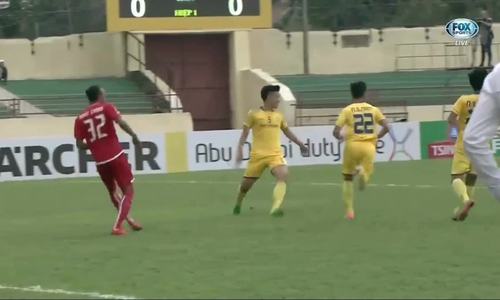 Bị cầm hòa, SLNA vẫn đứng nhất bảng tại AFC Cup