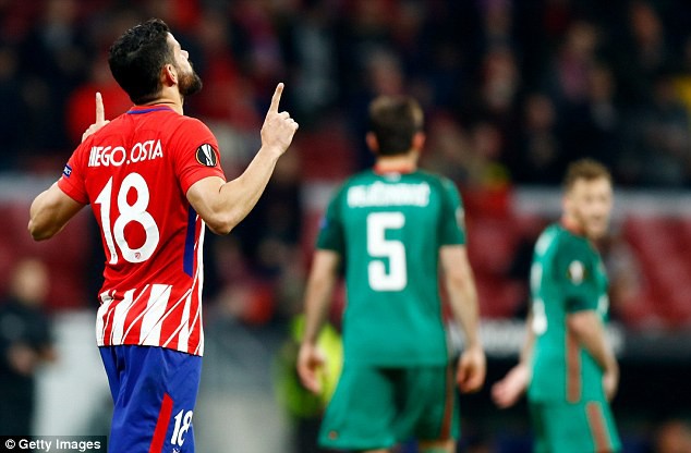 Ngôi sao Tây Ban Nha rực sáng, Atletico nuôi mộng vô địch Europa League