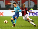 Quật ngã AC Milan, Arsenal rộng cửa vào tứ kết