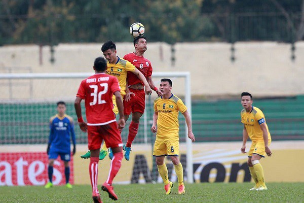 Tuyển thủ U23 Việt Nam vắng mặt, SL Nghệ An thua đau ở AFC Cup