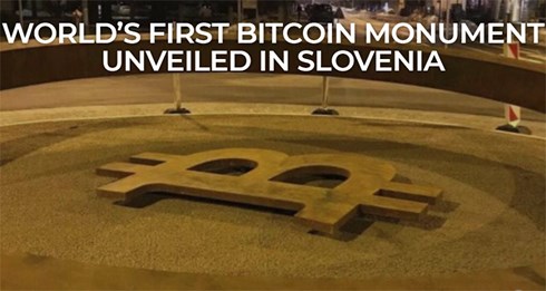 Tượng đài Bitcoin đầu tiên trên thế giới được xây dựng tại Slovenia