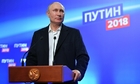 Putin tái đắc cử tổng thống Nga