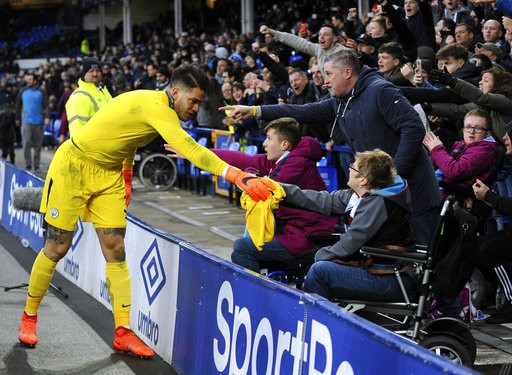 Nhìn lại chiến thắng tưng bừng của Man City trên sân Everton