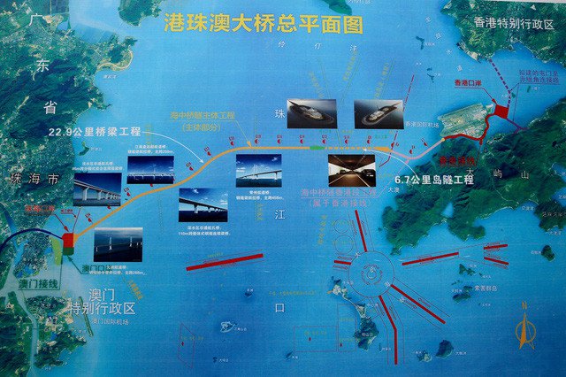 Trung Quốc mở cửa cầu trên biển dài nhất thế giới, nối Hongkong và Macau