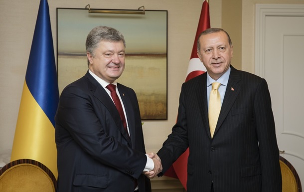Tổng thống Porosenko gặp mặt Tổng thống Thổ Nhĩ Kỳ Erdogan