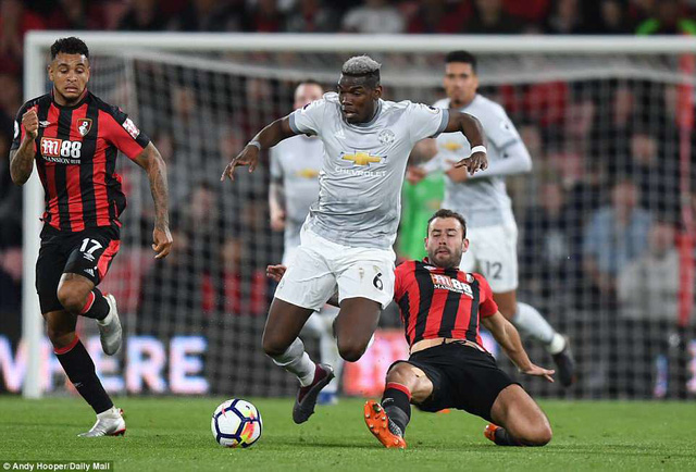 Bournemouth 0-2 MU: Lukaku "nổ súng" trở lại