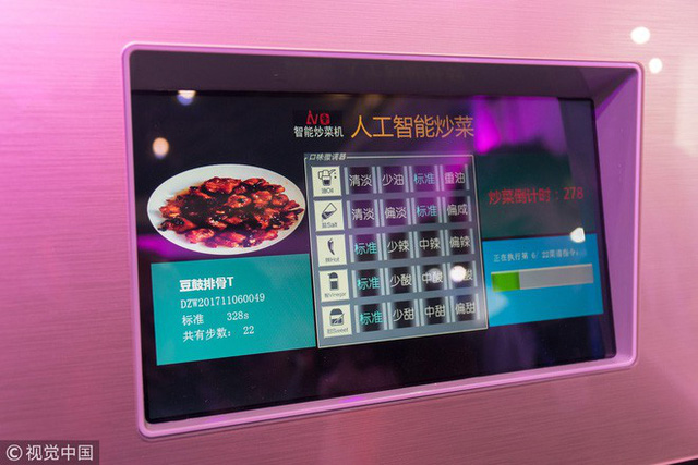 Trung Quốc chế tạo thành công Robot biết nấu ăn