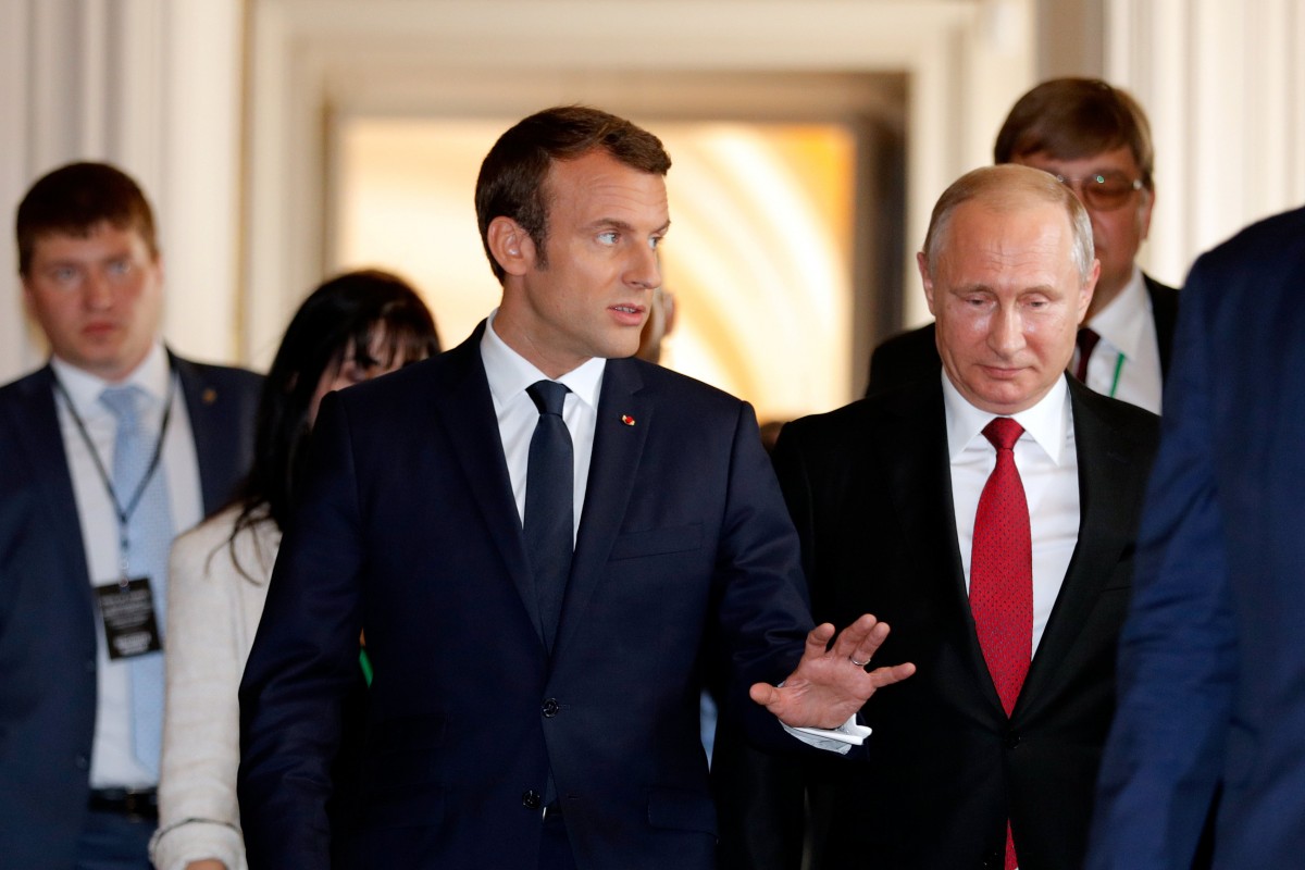 Tổng thống Nga Putin và Tổng thống Pháp Macron tuyên bố về đối thoại với Iran