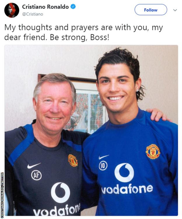 Thế giới bóng đá cầu nguyện an lành cho cựu HLV Alex Ferguson