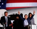 Tổng thống Trump đích thân đón 3 công dân Mỹ được Triều Tiên phóng thích