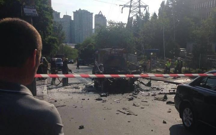 Kiev: Xảy ra vụ nổ lớn, sáu bảo vệ bị thương