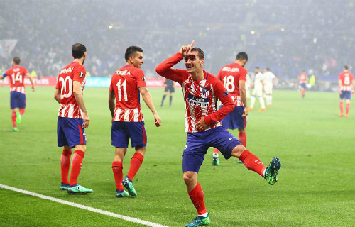 Atletico đè bẹp Marseille, vô địch Europa League
