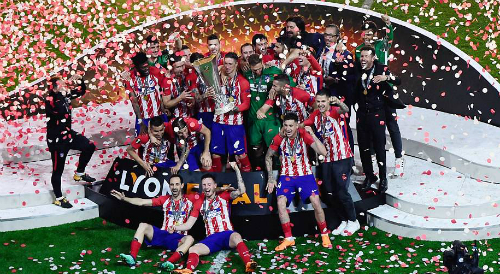 Atletico đè bẹp Marseille, vô địch Europa League