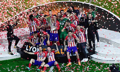 Atletico đè bẹp Marseille, vô địch Europa League