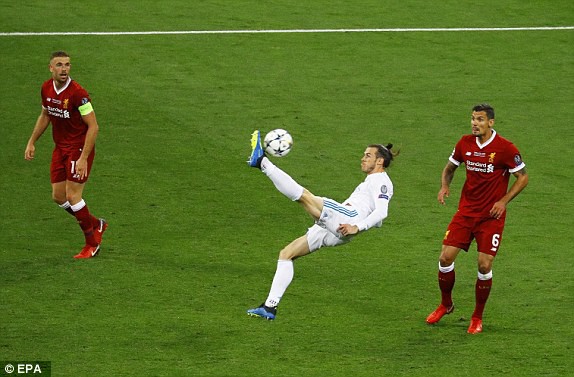 Real Madrid 3-1 Liverpool: Cú đúp của Gareth Bale