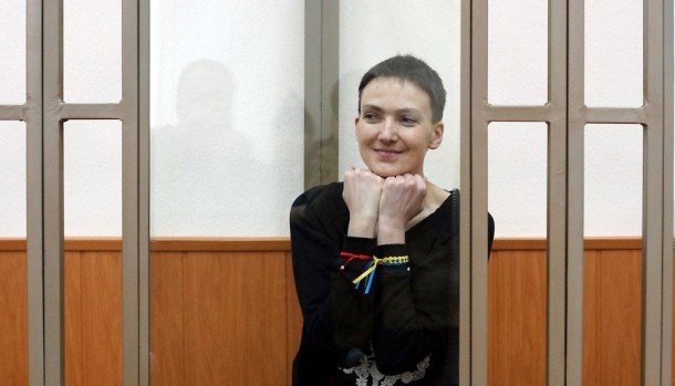 Savchenko sống sót sau 75 ngày nhịn đói, mất 20 kg trọng lượng cơ thể