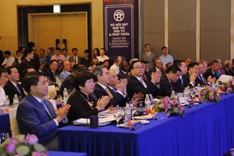 Ngày 17-6, khai mạc hội nghị "Hà Nội 2018: Hợp tác đầu tư và Phát triển"