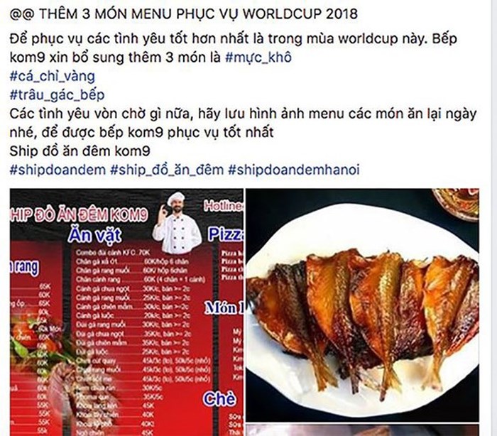 Nhiều dịch vụ lạ ăn theo mùa World Cup 2018