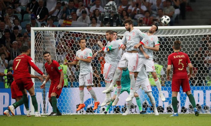 Bồ Đào Nha 3-3 Tây Ban Nha, bảng B FIFA World Cup™ 2018: Ronaldo lập hat-trick trong trận cầu mãn nhãn